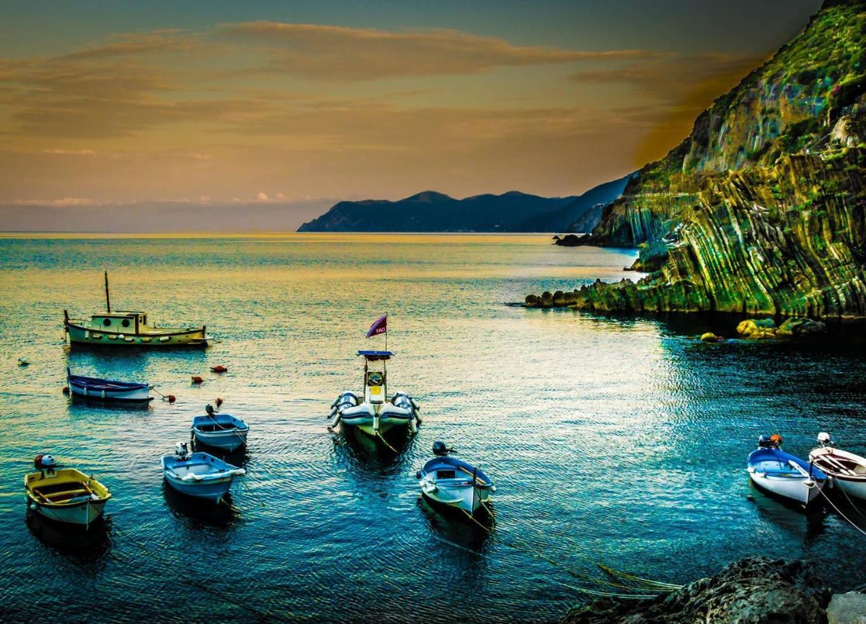 Una Finestra Sul Mare - Free Wi -Fi Riomaggiore Luaran gambar